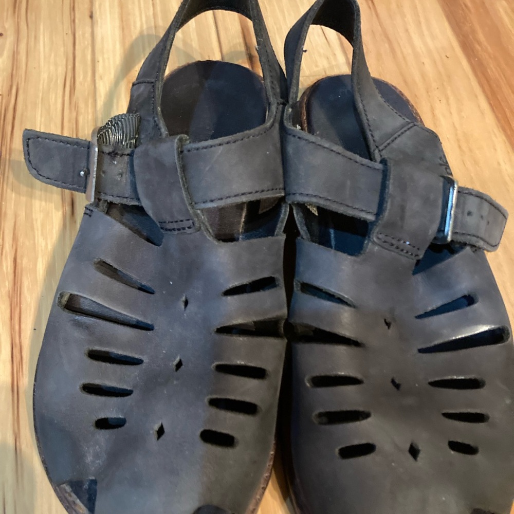 Women's Black Sandals - Picture 5 of 6